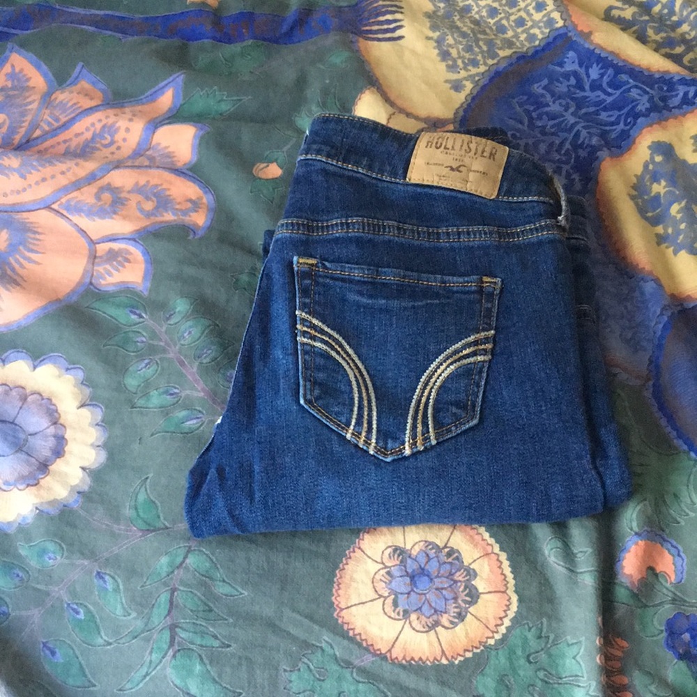 Hollister low rise skinny jeans